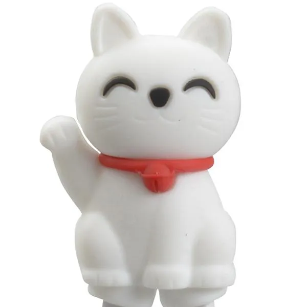 Neo Tokyo Training Chopsticks for Kids spisepinner 22 cm hvit Lucky Cat