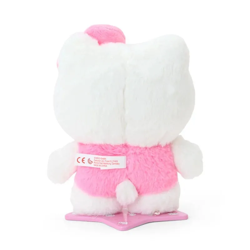 Hello Kitty Pitatto Friends Posable Standing Display Plush medium bamse 7 tommer