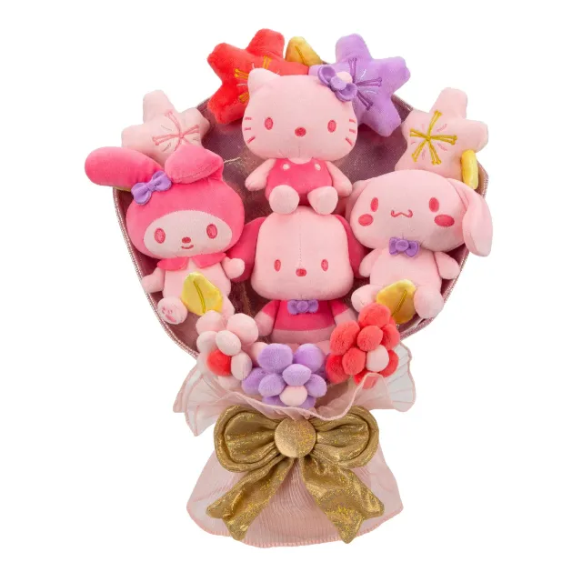 Hello Kitty and Friends Spring Plush Bouquet bamsebukett 14 tommer