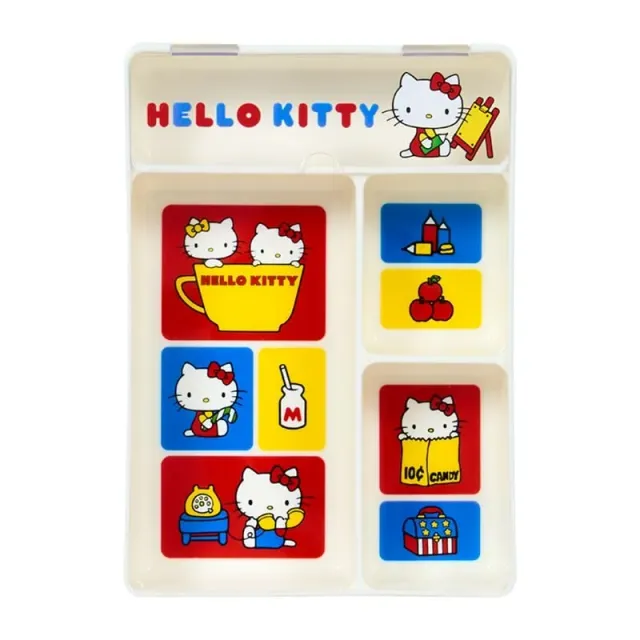 Hello Kitty Sanrio Forever skrivebordsbrett med lokk og rom
