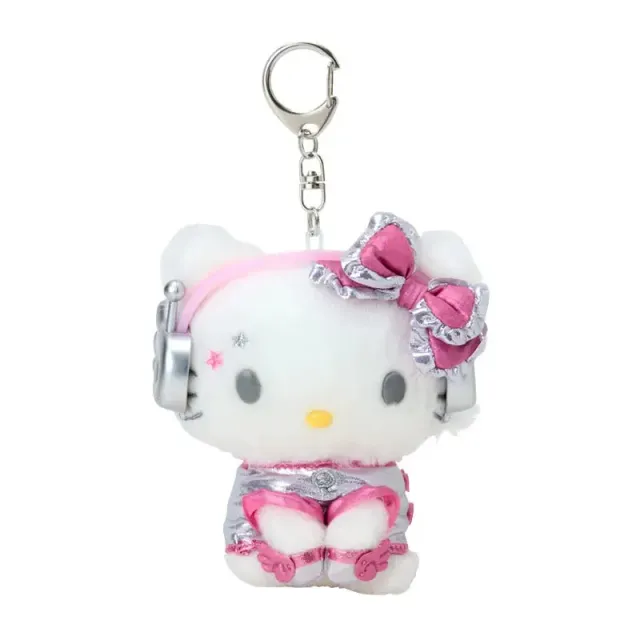 Hello Kitty Tokimeki Planet Charmmy Kitty plysj nøkkelring romdetaljer