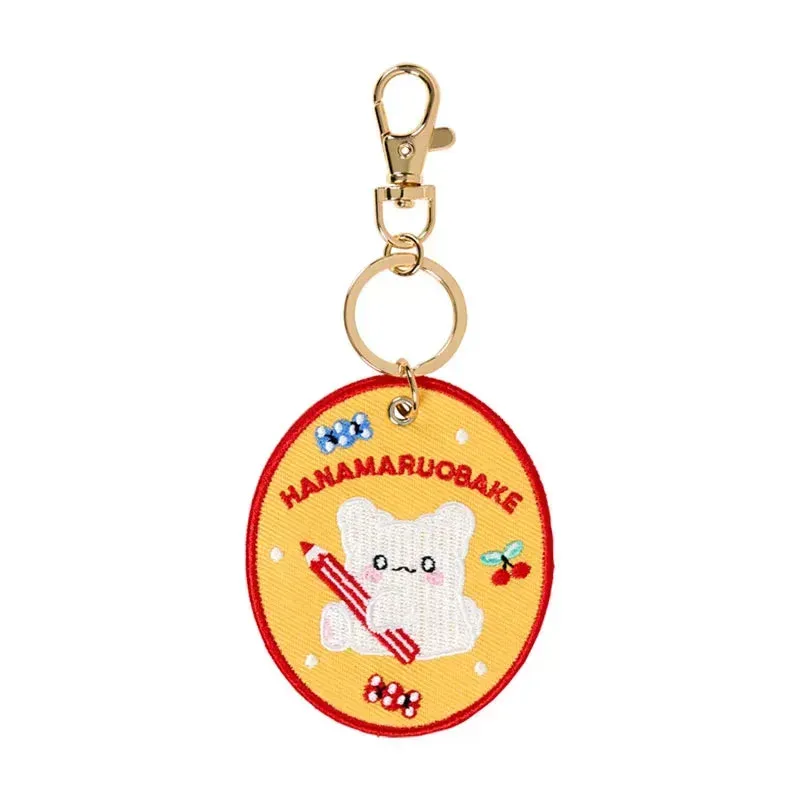 Hello Kitty Sanrio Character Award Hanamaruobake nøkkelring – brodert