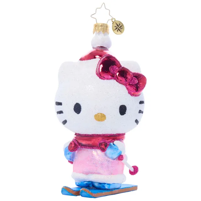 Hello Kitty x Christopher Radko Handmade Glass Ornament Aspen Adventure juleornament