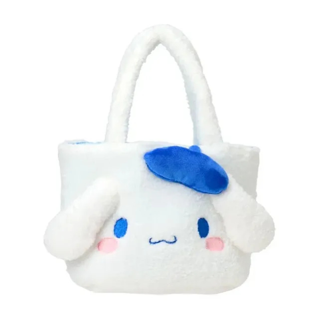 Hello Kitty Cinnamoroll Plush Tote Bag Kuma-san Series handlenett