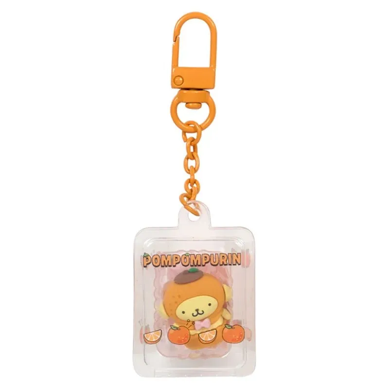 Hello Kitty Fruits Series Sanrio Characters mini-nøkkelring blindboks