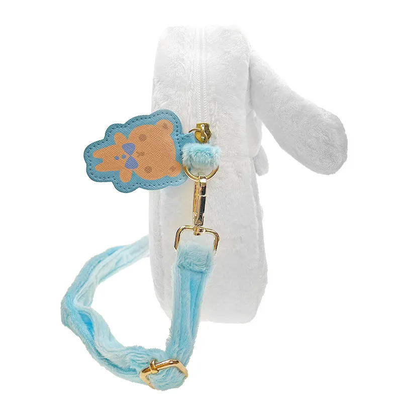 Hello Kitty Cinnamoroll Plush Crossbody ita-veske