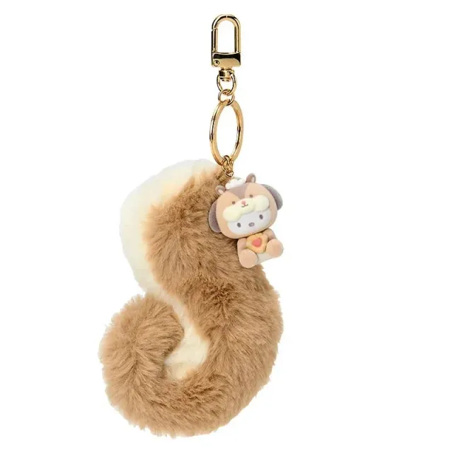 Hello Kitty Fluffy Squirrel Series Pochacco bag charm 5 tommer