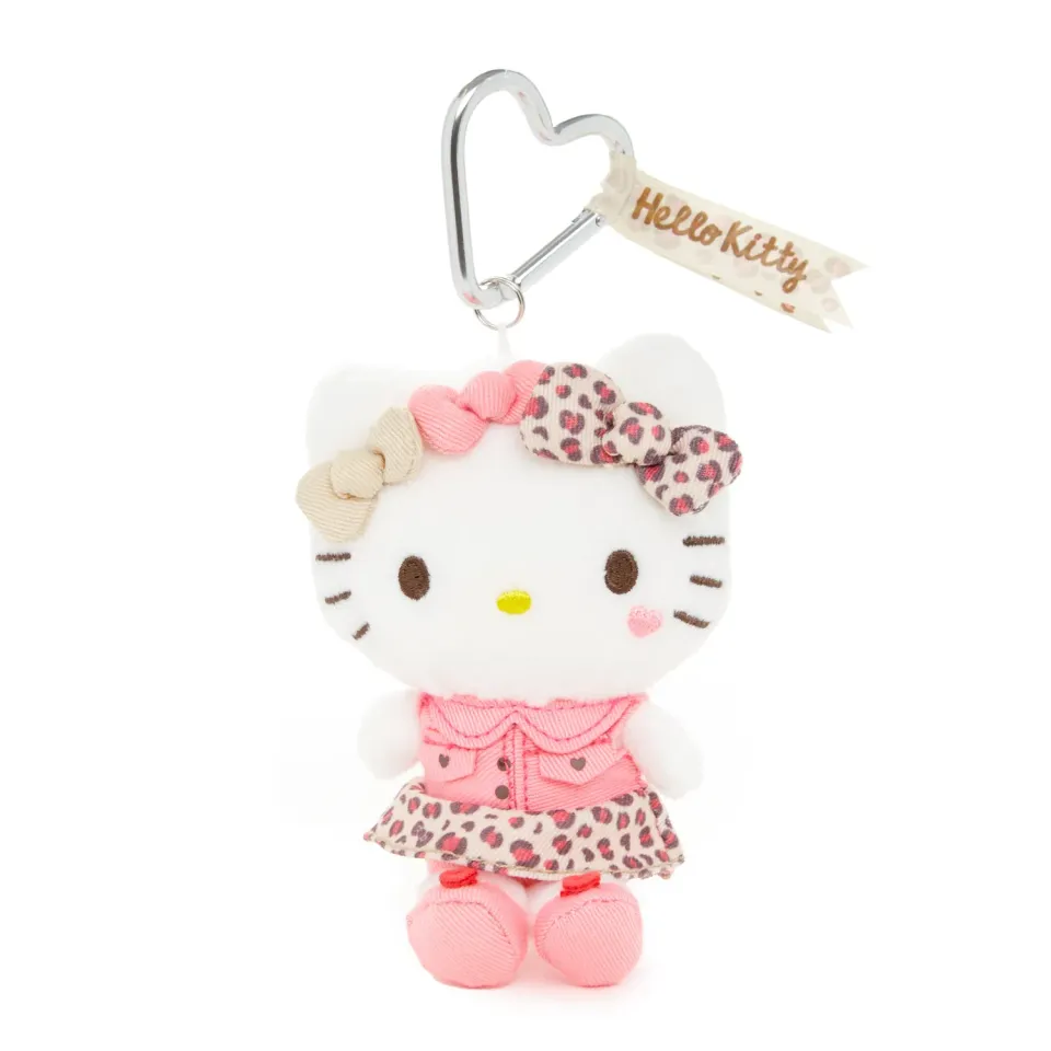Hello Kitty Trendy Birthday Series Plush Mascot Keychain nøkkelring