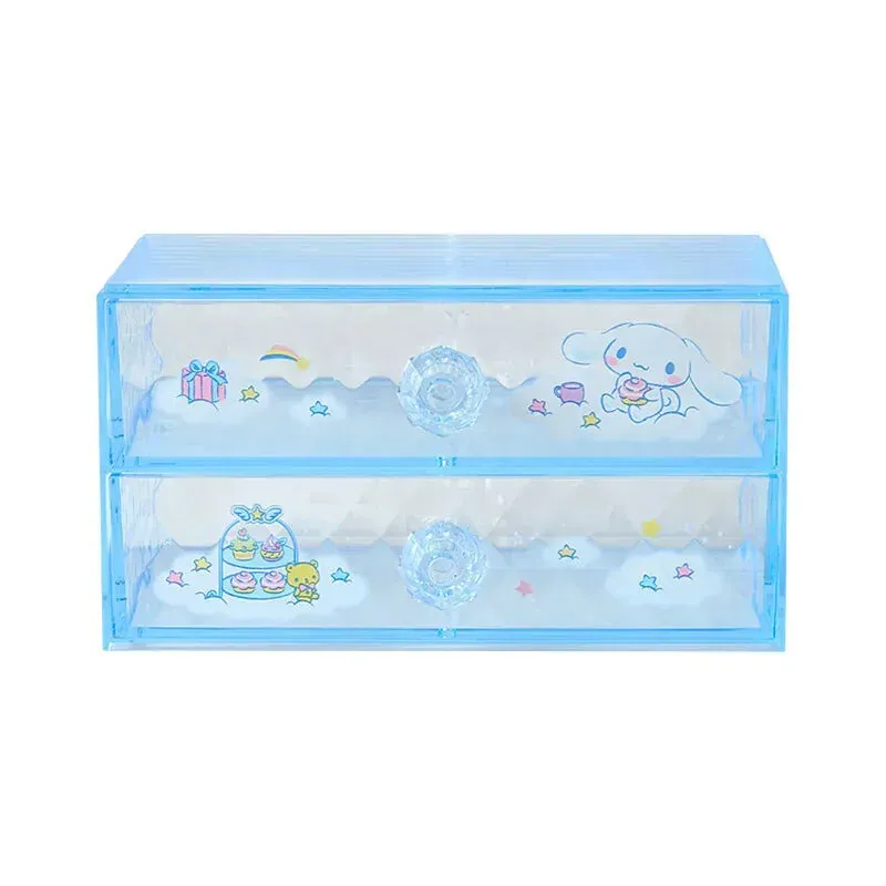 Hello Kitty Facets Room Series Cinnamoroll Mini Storage Chest skuffeskap