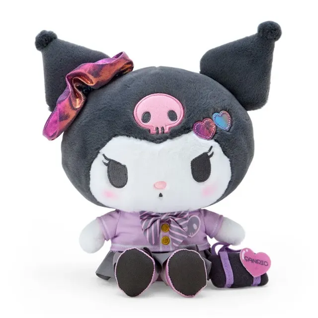 Hello Kitty Sanrio Academy Kuromi 9" plysjfigur med skoleveske