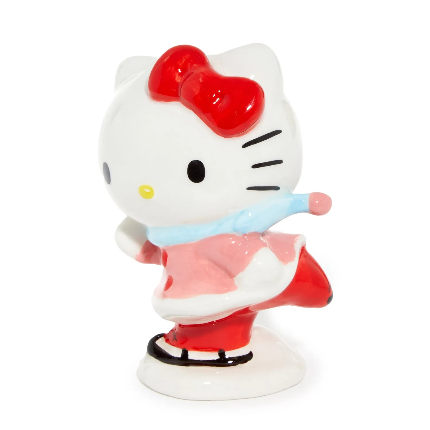 Hello Kitty Holiday Ski keramikkrus og figur – 2 deler