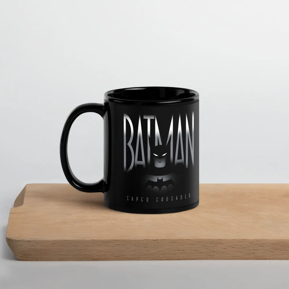 Batman: Caped Crusader krus 11 oz svart blank keramikk