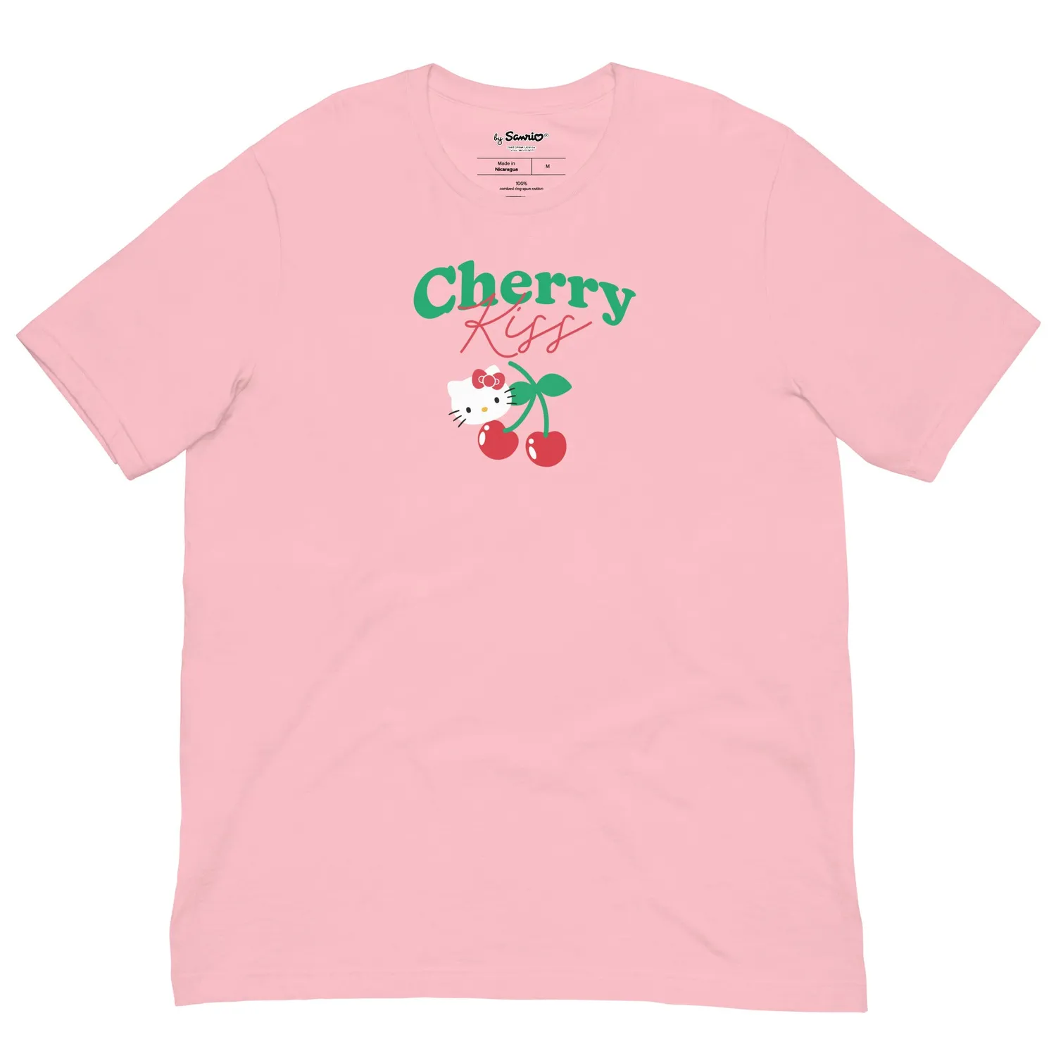 Hello Kitty Cherry Kiss Tee T-skjorte Heather Prism Dusty Blue