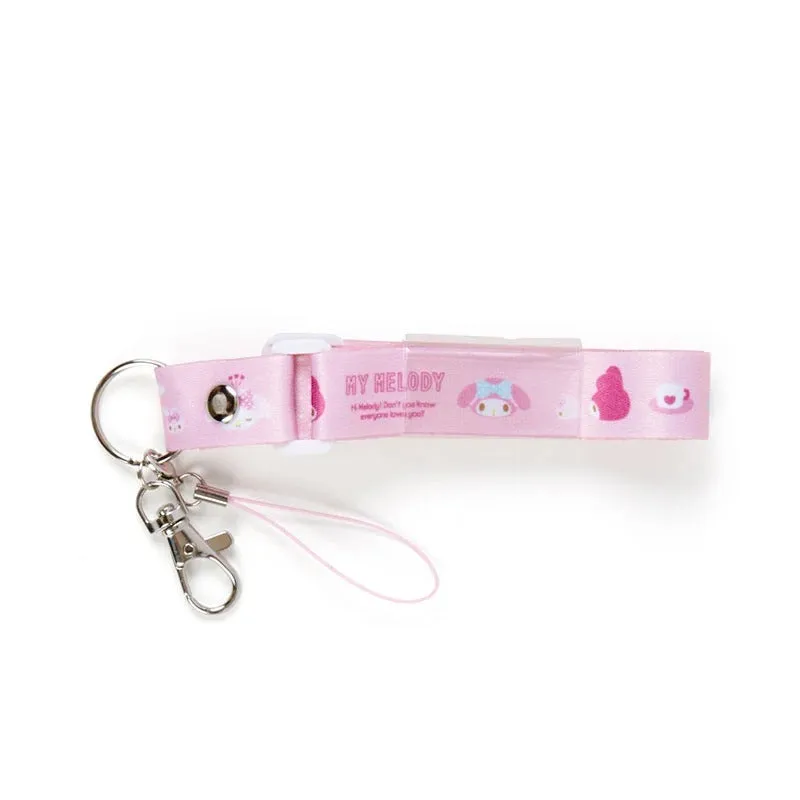 Hello Kitty My Melody Friendship-nøkkelbånd justerbart