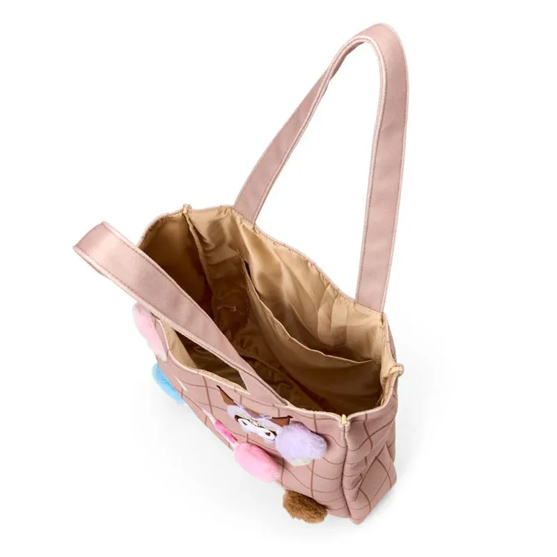 Hello Kitty Fluffy Squirrel Series toteveske med glidelås