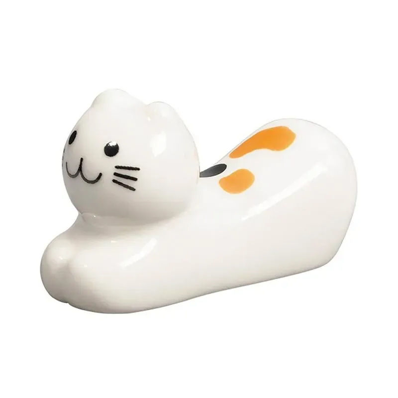 Neo Tokyo Chopstick Rest Calico Cat spisepinnestøtte 4 cm katt