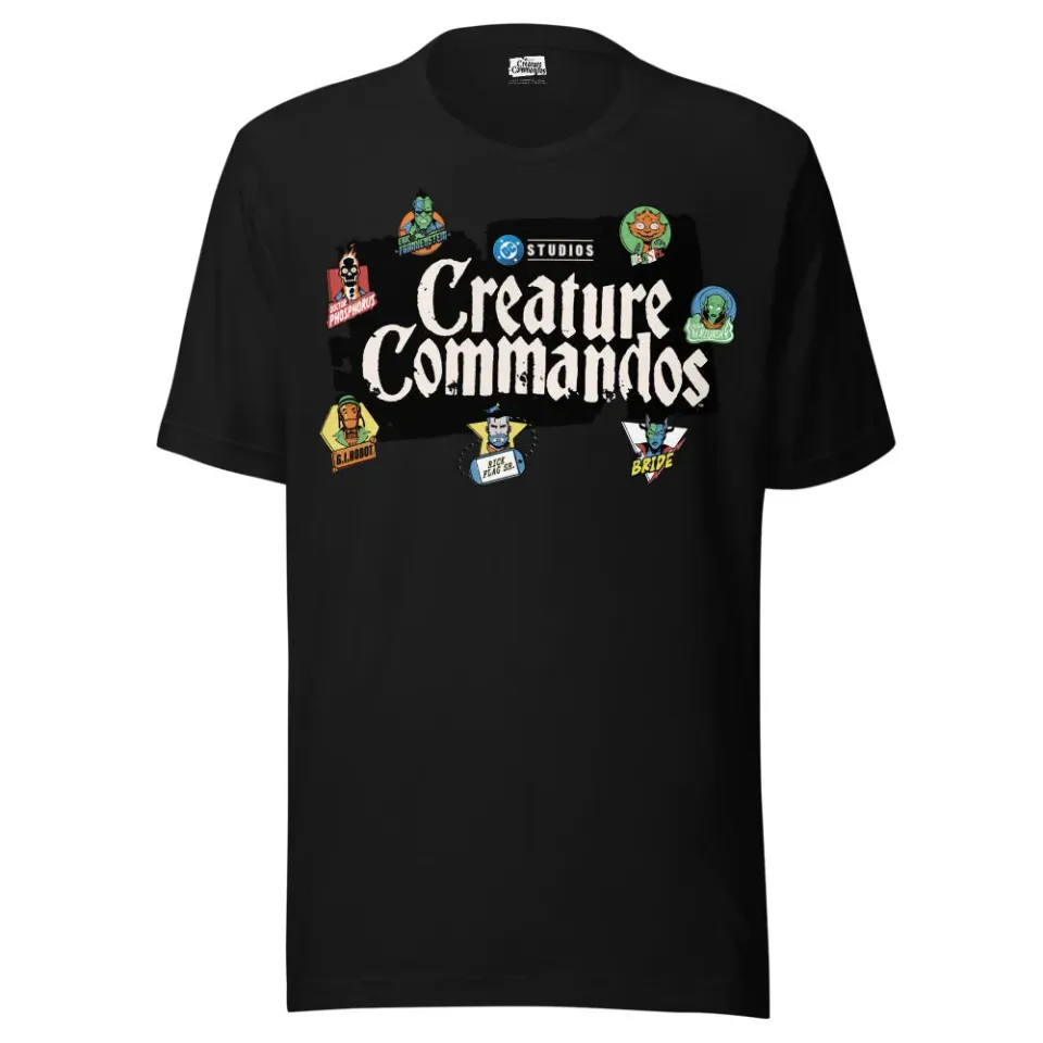 Batman Creature Commandos Roll Call t-skjorte