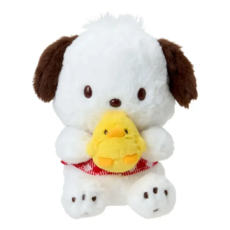 Hello Kitty I Love Pi-Chans Pochacco 9” Plush bamse med hette