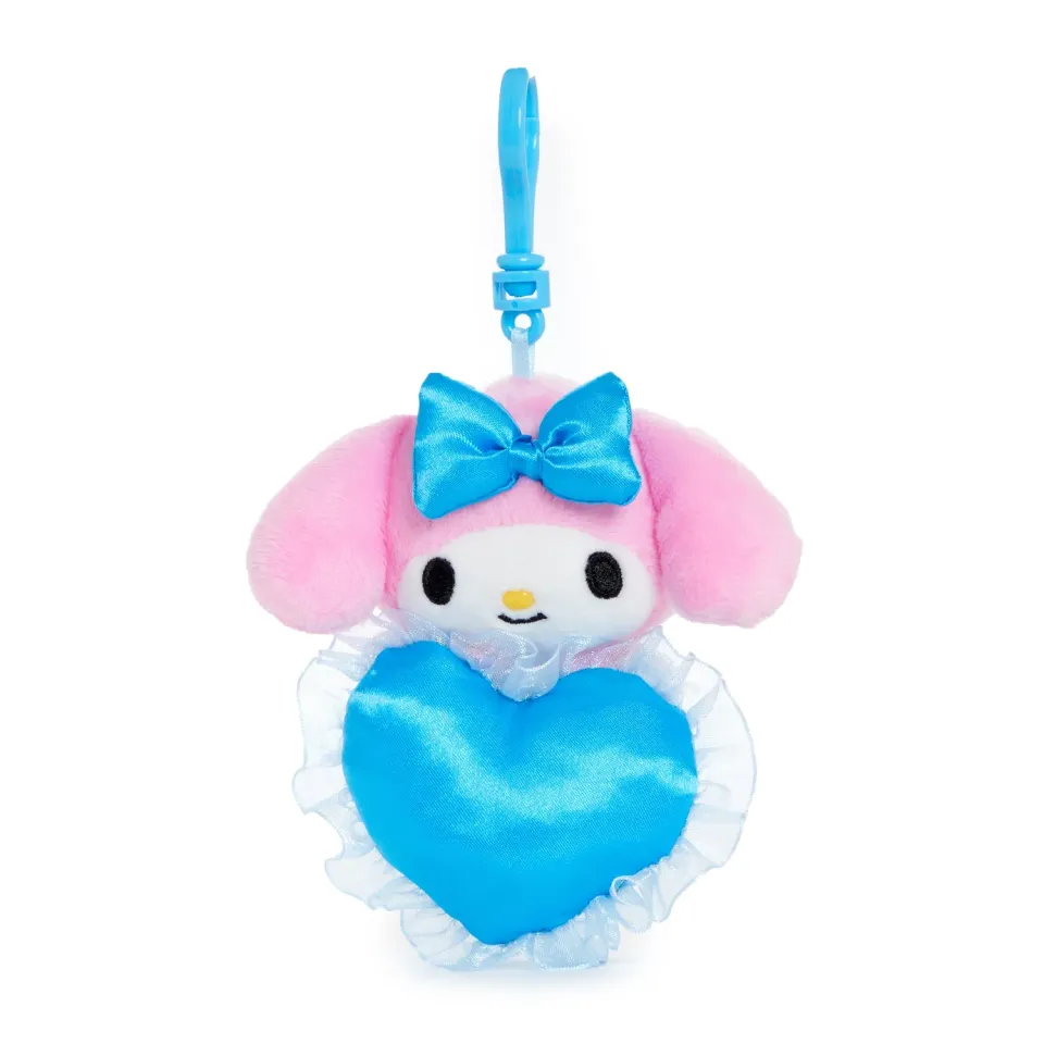 Hello Kitty My Melody Plush Mascot Clip Something Blue Series Maskotklips