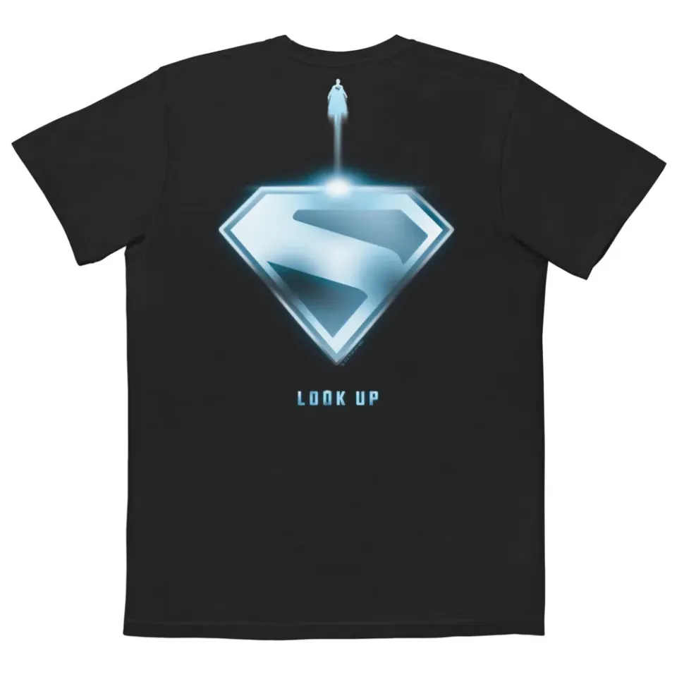 Superman (2025 Movie) Look Up Comfort Colors T-skjorte svart
