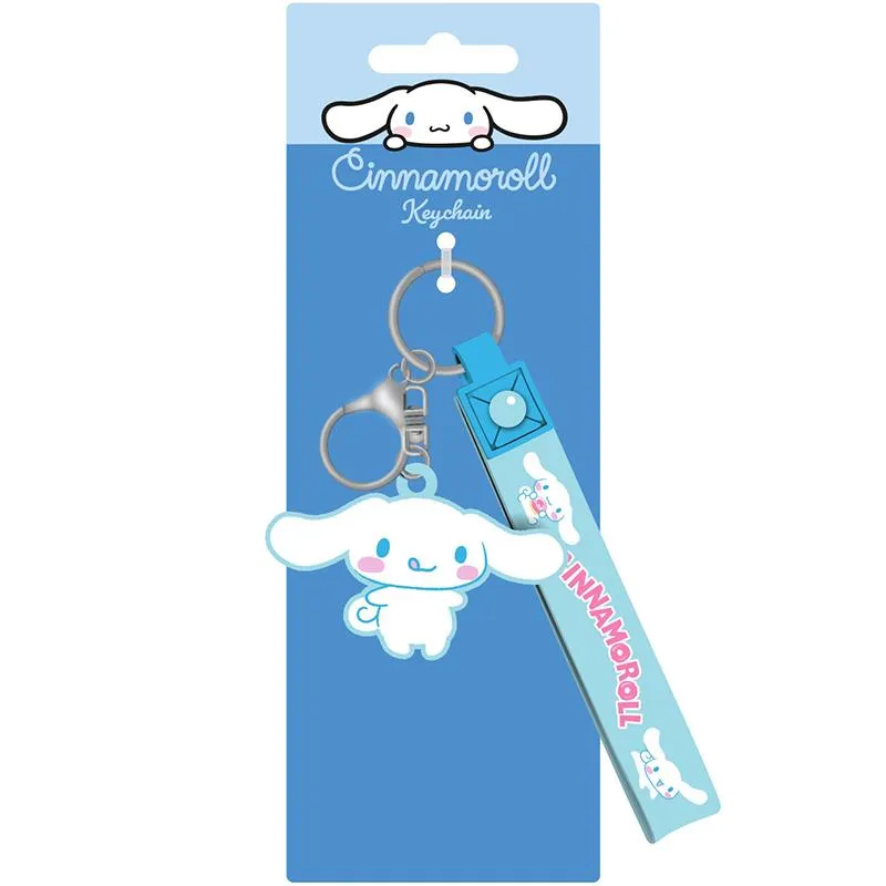 Neo Tokyo Sanrio Cinnamoroll Tasty Treat Double Keychain nøkkelring 15 cm