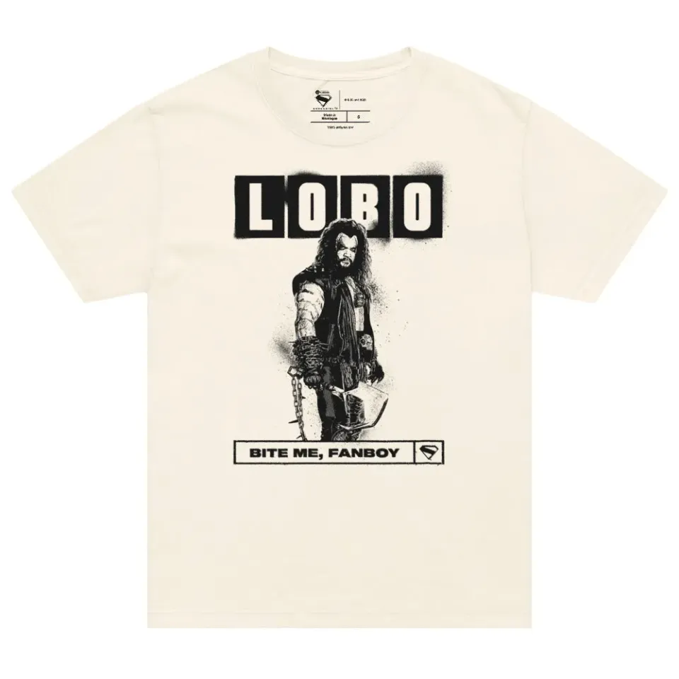 Supergirl 2026 Lobo Bite Me Fanboy oversized T-skjorte