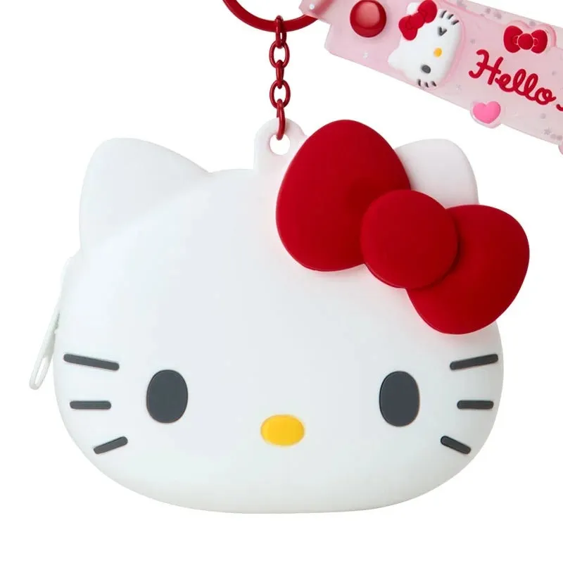 Hello Kitty My Deco Mini silikonpung med glidelås
