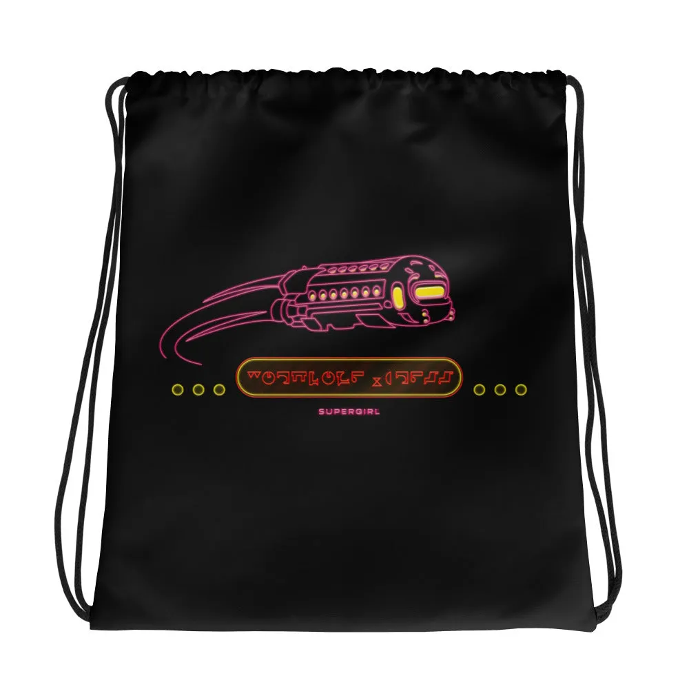 Batman Supergirl (2026 Movie) Drawstring Bag Wormhole Xpress