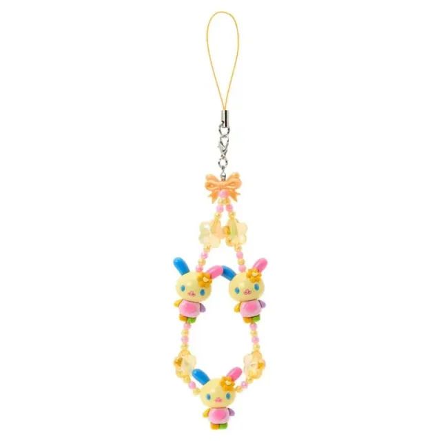 Hello Kitty U*SA*HA*NA Pop Beads Smartphone Charm mobilanheng