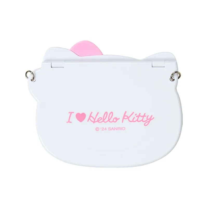 Hello Kitty I Love Hello Kitty kompakt speil rosa med forstørrelse