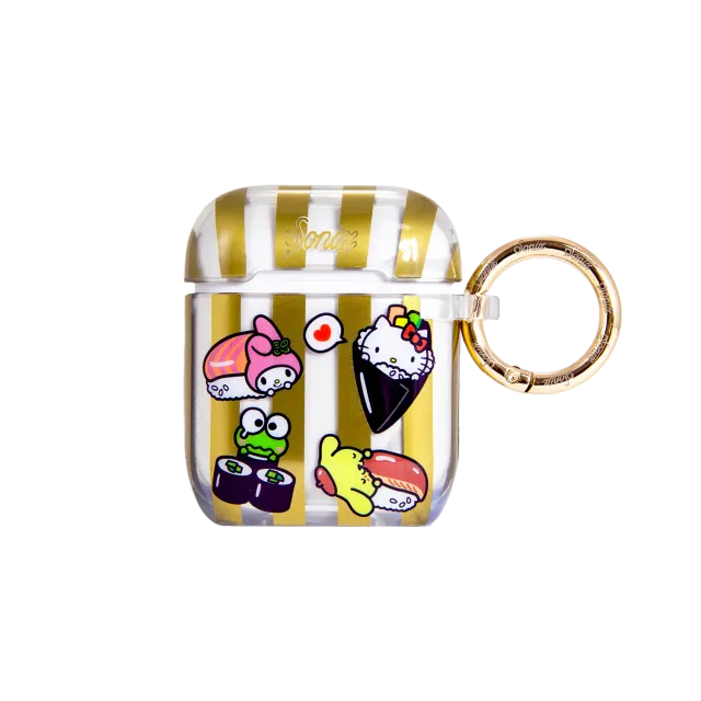 Hello Kitty and Friends x Sonix Sushi AirPods-etui gull Gen 2 Gen 3 Pro
