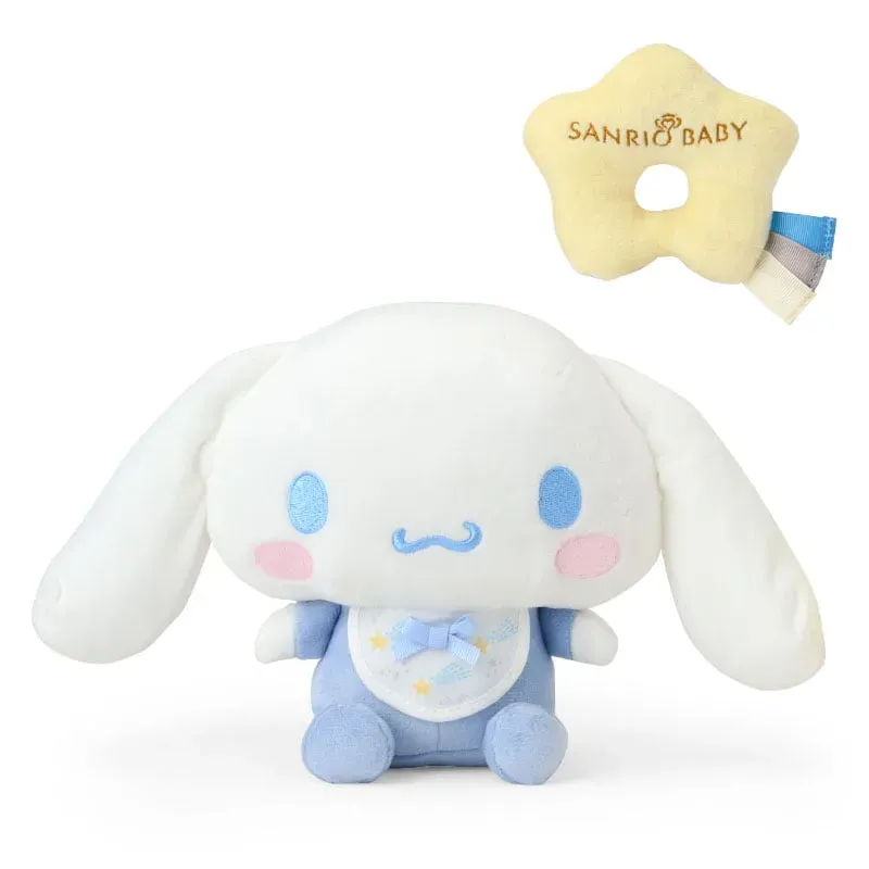 Hello Kitty Sanrio Baby Cinnamoroll kosedyrsett med rangle