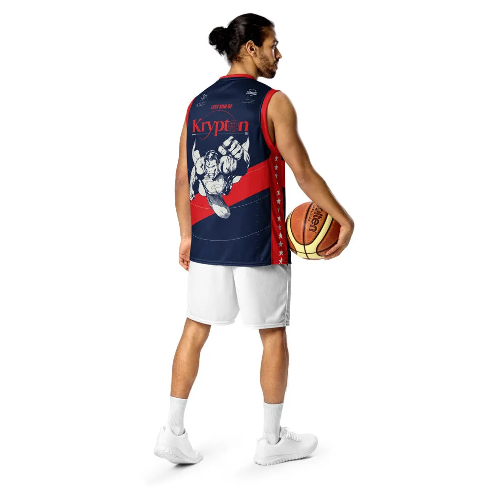 Batman Superman Last Son of Krypton basketballtrøye unisex