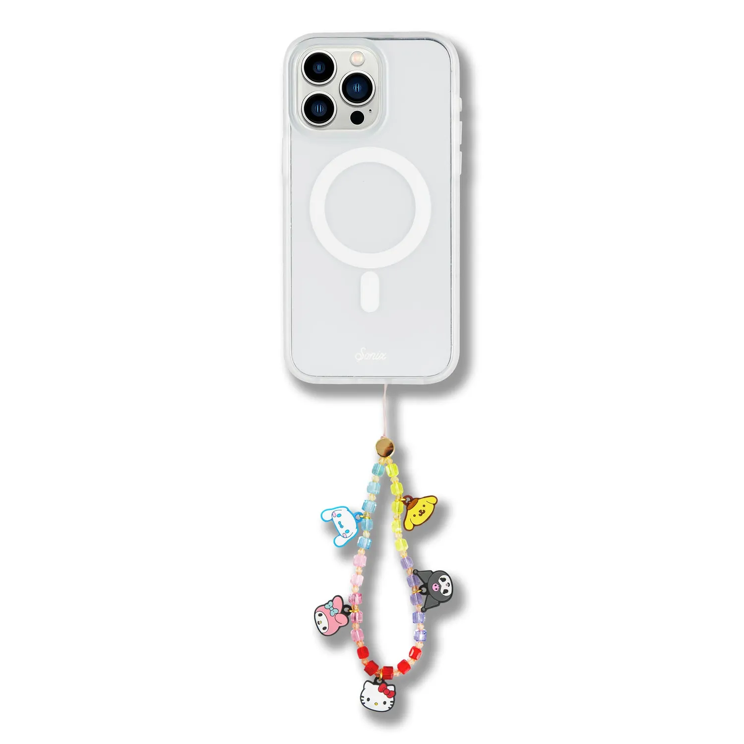 Sonix Hello Kitty and Friends telefonrem med perler til håndleddet