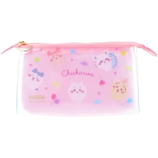 Neo Tokyo Chiikawa Mitte Clear Gusset Pouch – Lollipop pung 19 cm PVC