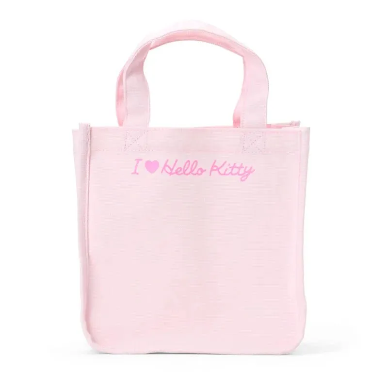 Hello Kitty I Love Hello Kitty Series 2-Way Pink Mini Tote Bag veske