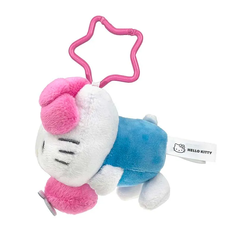 Hello Kitty Målebånd nøkkelring med kosedyrhåndtak