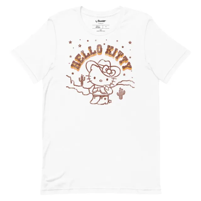 Hello Kitty Desert Rodeo t-skjorte Heather Dust