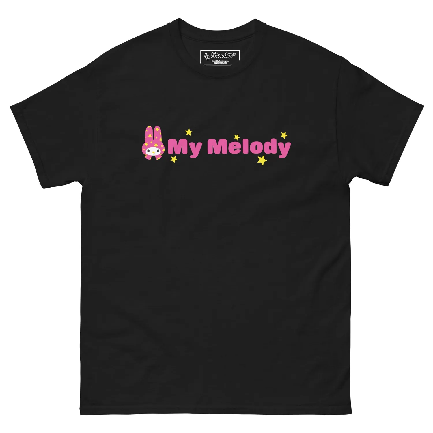Hello Kitty My Melody Starstruck Logo Tee T-skjorte svart