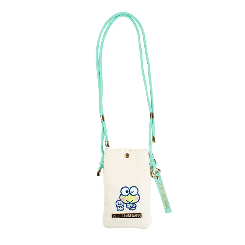 Hello Kitty Keroppi Teru Teru and Me Series crossbody mobilveske