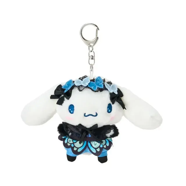 Hello Kitty Monarch Butterfly Cinnamoroll plysjnøkkelring 5"