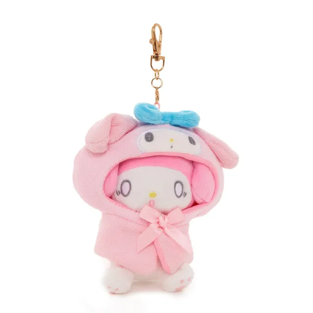 Hello Kitty Frightened Series My Melody Plush Mascot Keychain nøkkelring 10 cm