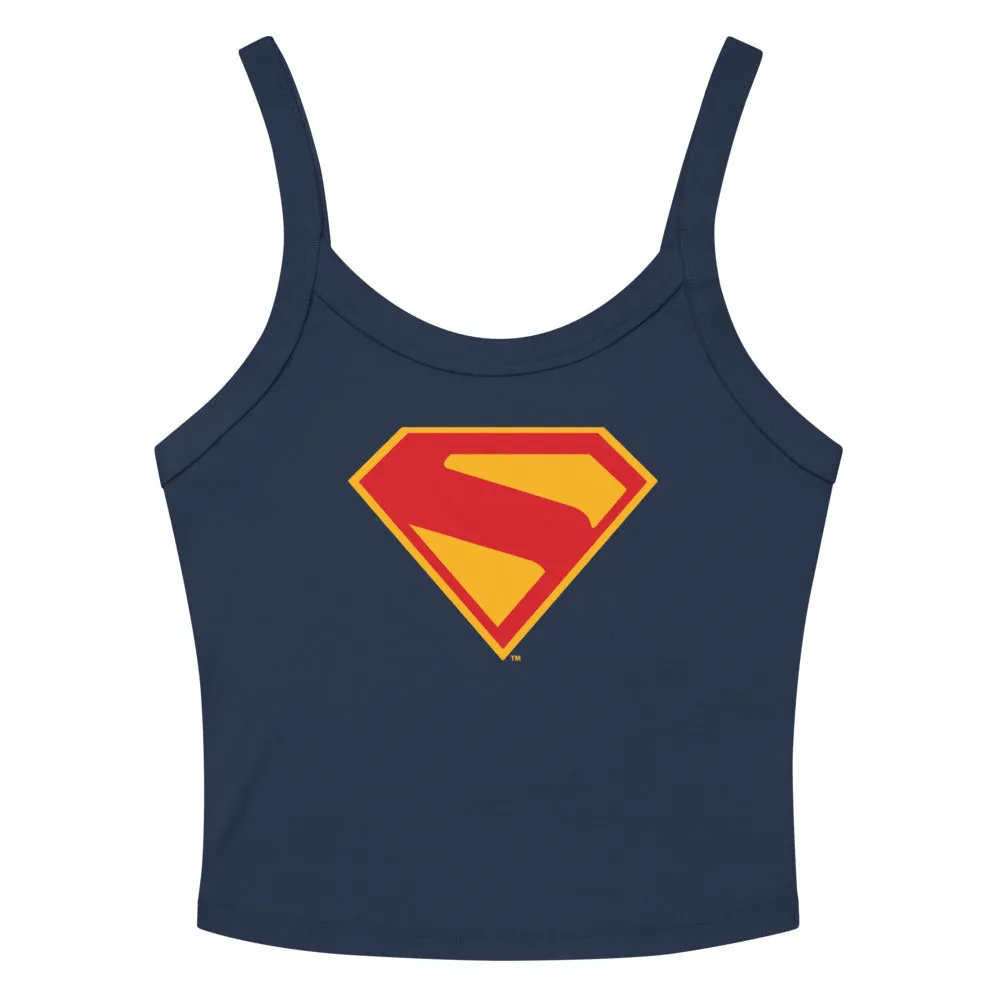 Batman Superman 2025 S-Shield singlet dame Athletic Heather