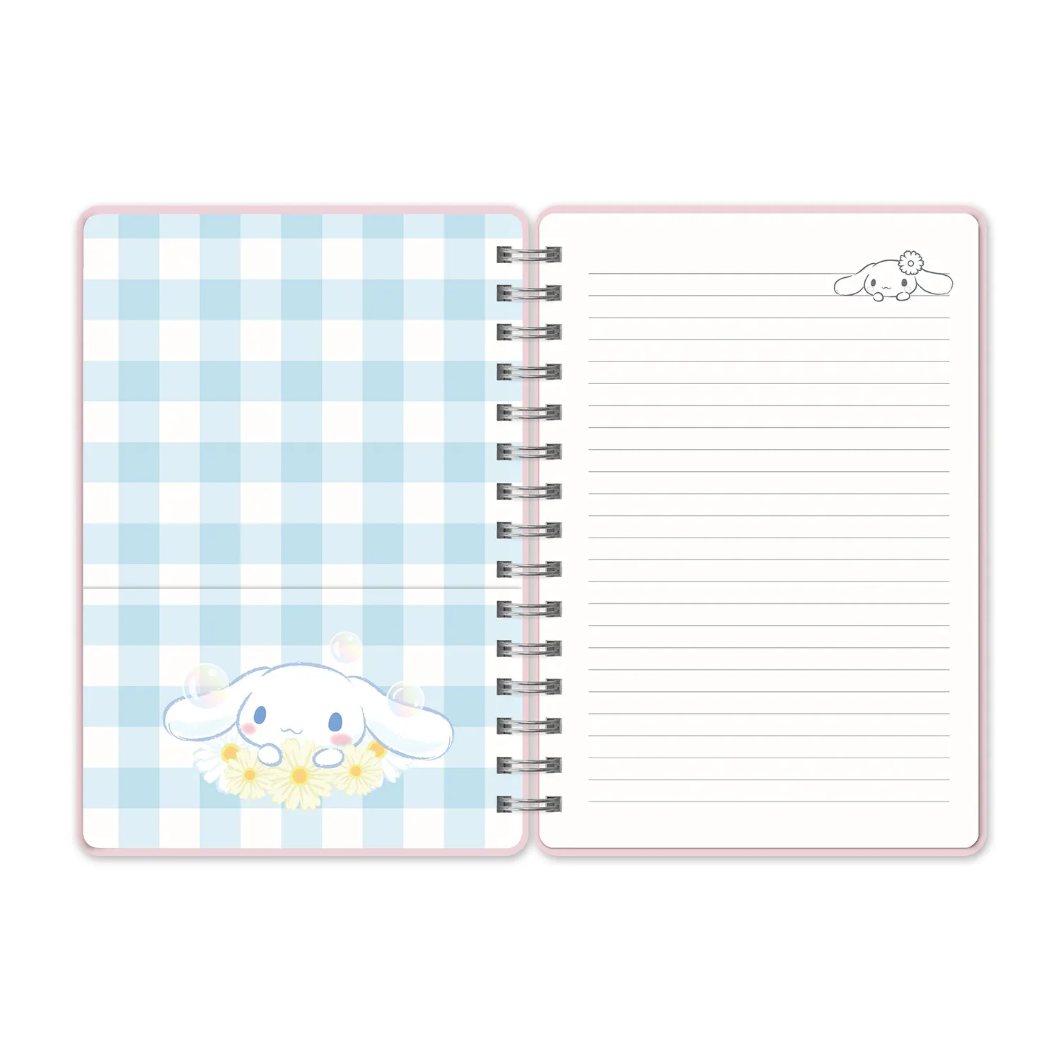 Studio Oh! Cinnamoroll Sweet Daisies Agatha notatbok med klistremerker