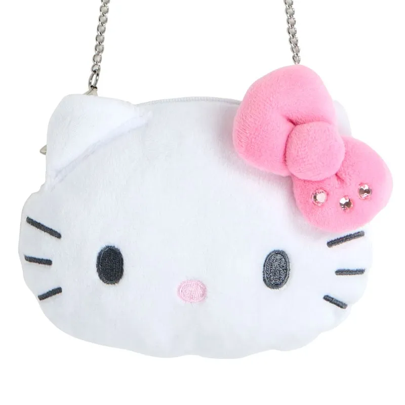 Hello Kitty I Love Hello Kitty Micro Mini Crossbody-veske rosa med glitter