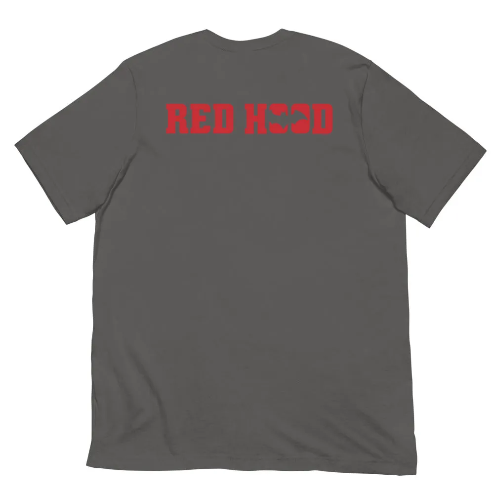 Batman Red Hood Logo T-skjorte svart unisex bomull