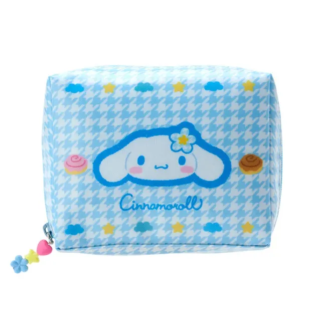 Hello Kitty Floral Houndstooth Cinnamoroll Zipper Pouch minipung