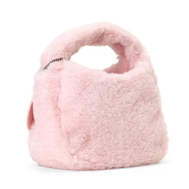Hello Kitty My Melody Plush Boa Crossbody Bag skulderveske