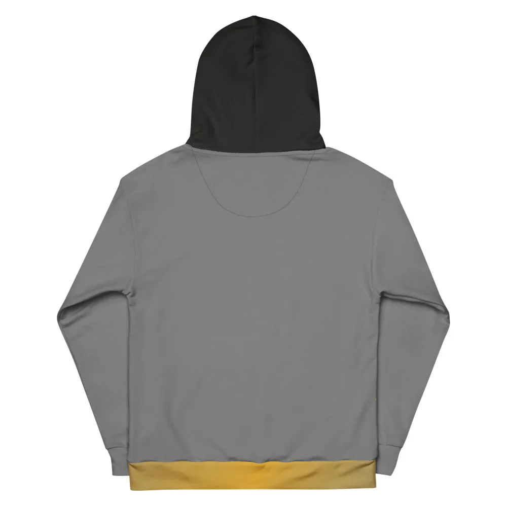 Batman Logo cosplay-hettegenser med fleecefôr, unisex