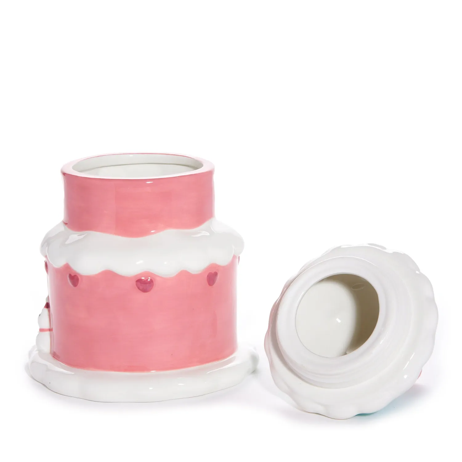 Hello Kitty and Cinnamoroll Ceramic Holiday Cottage Cookie Jar keramisk kakekrukke